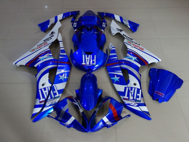 Blu Lucido Fiat 08-16 Yamaha R6 Carena