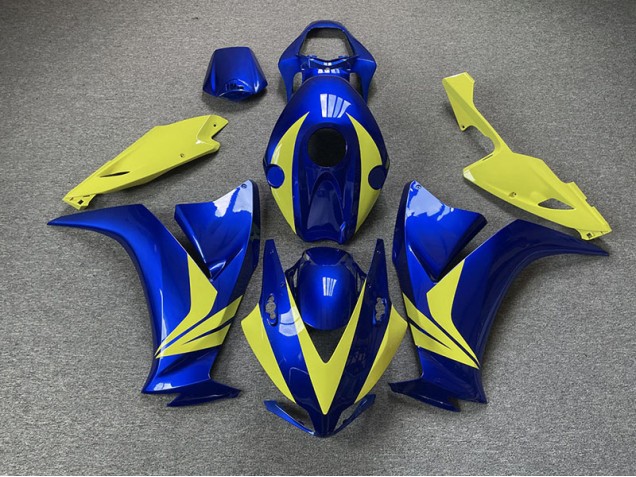 Blu Lucido & Marrone Chiaro Del Deserto 12-16 Honda CBR1000RR Carena
