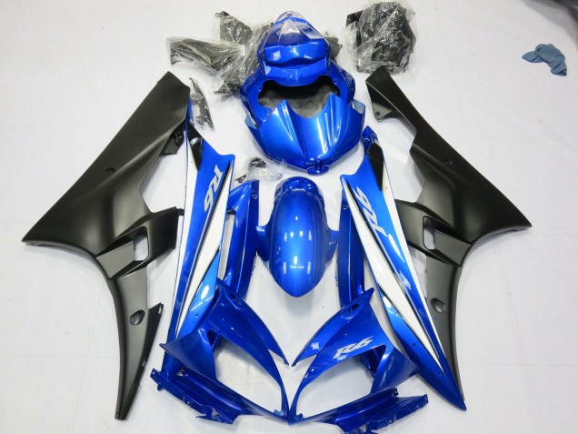Blu Nero Opaco 06-07 Yamaha R6 Carena