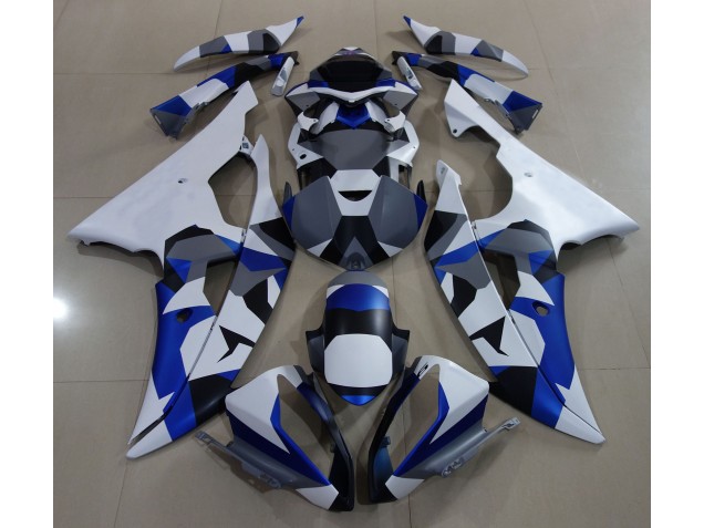 Blu Neve Mimetico 08-16 Yamaha R6 Carena