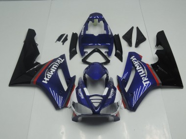 Blu & Rosso Lucido 09-12 Triumph Daytona 675 Carena