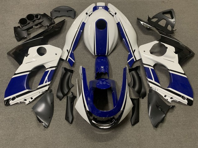 Blu Scuro & Bianco 98-07 Yamaha YZF600 Carena