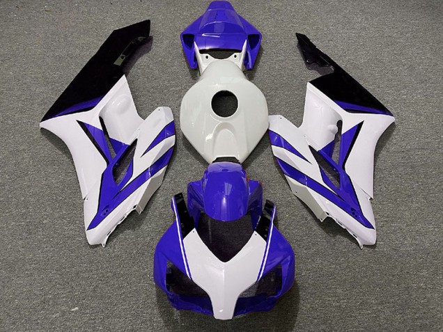 Blu Scuro Bianco & Nero Lucido 04-05 Honda CBR1000RR Carena