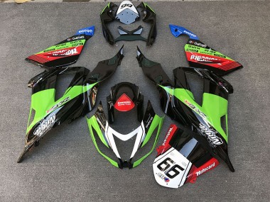 Corse Stile Verde 13-18 Kawasaki ZX6R Carena