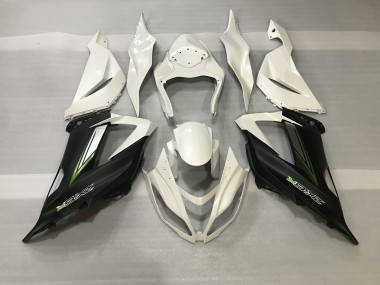 Cristallo Bianco & Nero Satinato 13-18 Kawasaki ZX6R Carena