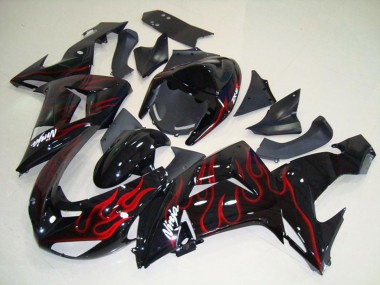 Fiamma Rosso 06-07 Kawasaki ZX10R Carena