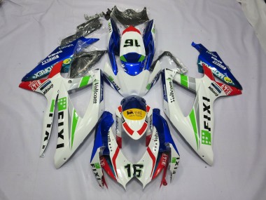Fixi Blu 08-10 Suzuki GSXR 600-750 Carena