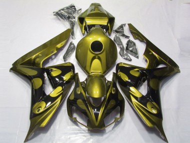 Giallo Lucido & Nero 06-07 Honda CBR1000RR Carena