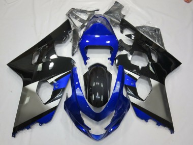 Grigio Blu & Nero 04-05 Suzuki GSXR 600-750 Carena