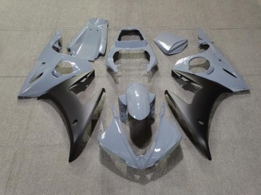 Grigio & Nero Opaco 03-04 Yamaha R6 Carena