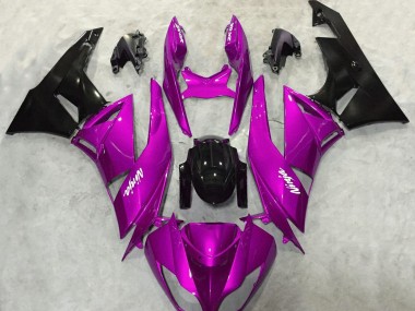 Lucentezza Rosa Vibrante 09-12 Kawasaki ZX6R Carena