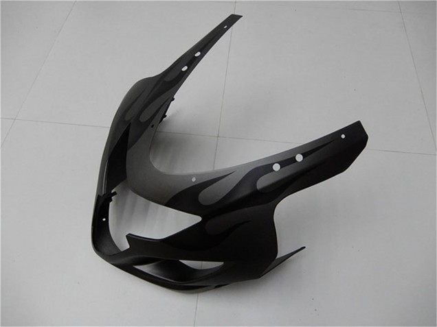 Migliori Carena Moto Suzuki GSXR 600/750 2004-2005 - Grigio Nero Fiamma