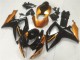 Migliori Carena Moto Suzuki GSXR 600/750 2006-2007 - Arancia Nero Lucido