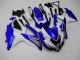 Migliori Carena Moto Suzuki GSXR 600/750 2008-2010 - Bianco Blu Nero Rosso Linea