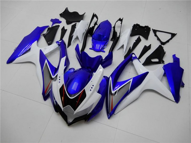 Migliori Carena Moto Suzuki GSXR 600/750 2008-2010 - Bianco Blu Nero Rosso Linea