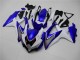 Migliori Carena Moto Suzuki GSXR 600/750 2008-2010 - Bianco Blu Nero Rosso Linea
