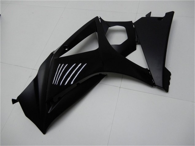 Migliori Carena Moto Suzuki GSXR 1000 2007-2008 - Nero Lucido Nero Opaco No Decal