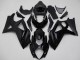 Migliori Carena Moto Suzuki GSXR 1000 2007-2008 - Nero Lucido Nero Opaco No Decal
