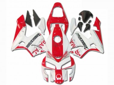 Migliori Carena Moto Honda CBR600RR 2003-2004 - Bianco Rosso Pramac Bridgestone