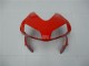 Migliori Carena Moto Honda CBR600RR 2003-2004 - Rosso Nero Lucido OEM Stile