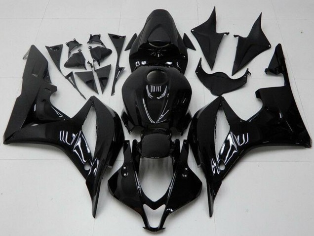 Migliori Carena Moto Honda CBR600RR 2007-2008 - Nero Lucido
