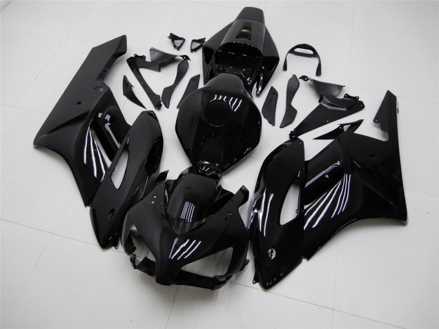 Migliori Carena Moto Honda CBR1000RR 2004-2005 - Nero Lucido Nero Opaco