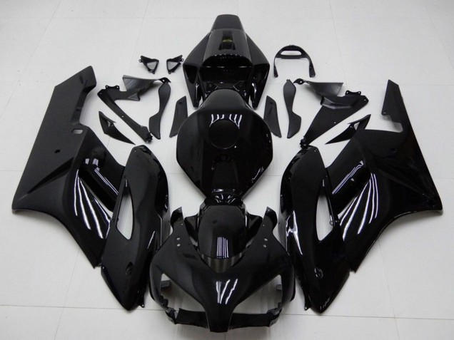 Migliori Carena Moto Honda CBR1000RR 2004-2005 - Nero Lucido Nero Opaco