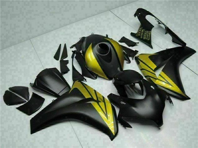 Migliori Carena Moto Honda CBR1000RR 2008-2011 - Nero Opaco Oro