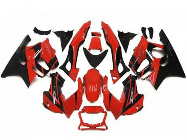 Migliori Kit Carena Moto Honda CBR600 F3 1995-1996 - Rosso Nero Lucido