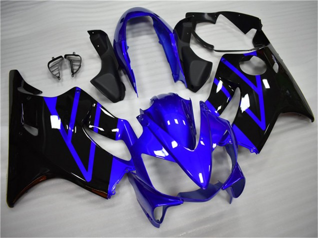 Migliori Kit Carena Moto Honda CBR600 F4i 2004-2007 - Blu Nero Lucido