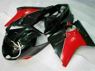 Migliori Carena Moto Honda CBR1100XX Blackbird 1996-2007 - Rosso Nero Lucido