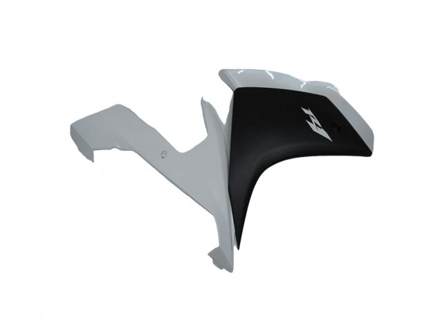 Migliori Carena Moto Yamaha YZF R1 2007-2008 - Bianco Nero Opaco