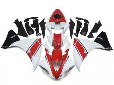 Migliori Carena Moto Yamaha YZF R1 2009-2011 - Bianco Rosso Nero