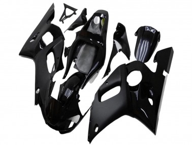 Migliori Carena Moto Yamaha YZF R6 1998-2002 - Nero Lucido Nero Opaco