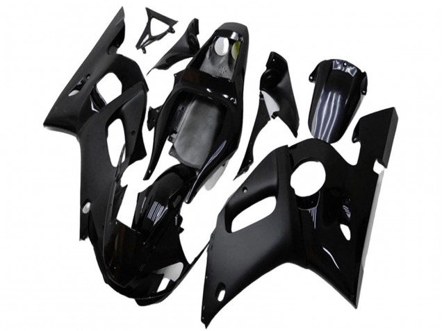 Migliori Carena Moto Yamaha YZF R6 1998-2002 - Nero Lucido Nero Opaco