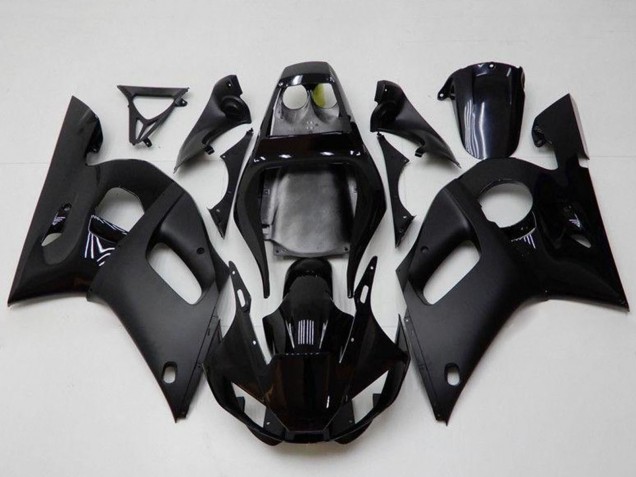 Migliori Carena Moto Yamaha YZF R6 1998-2002 - Nero Lucido Nero Opaco