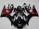 Migliori Kit Carena Moto Yamaha YZF R6 2003-2004 - Nero Lucido Rosso