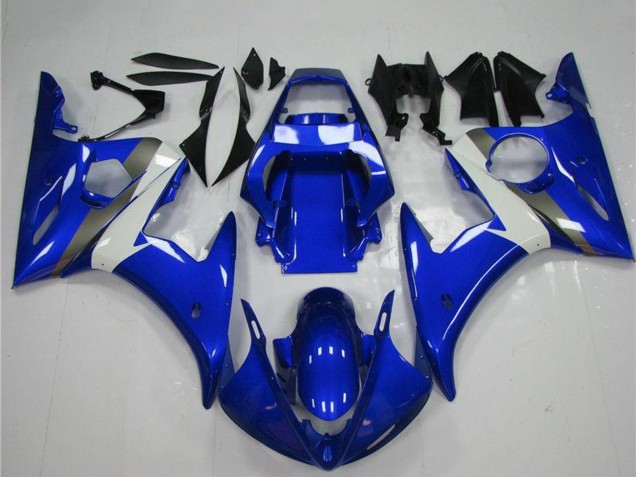 Migliori Carena Moto Yamaha YZF R6 2003-2004 - Blu Bianco