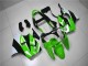 Migliori Kit Carena Moto Kawasaki ZX6R 2000-2002 - Verde Bianco Nero