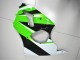 Migliori Kit Carena Moto Kawasaki ZX6R 2000-2002 - Verde Bianco Nero