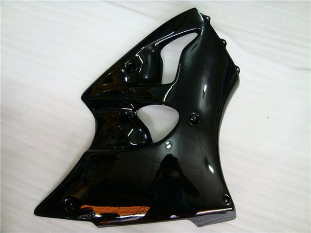 Migliori Carena Moto Kawasaki ZX6R 2000-2002 - Nero Lucido