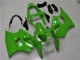 Migliori Carena Moto Kawasaki ZX6R 2000-2002 - Verde Nero