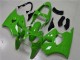 Migliori Carena Moto Kawasaki ZX6R 2000-2002 - Verde Nero