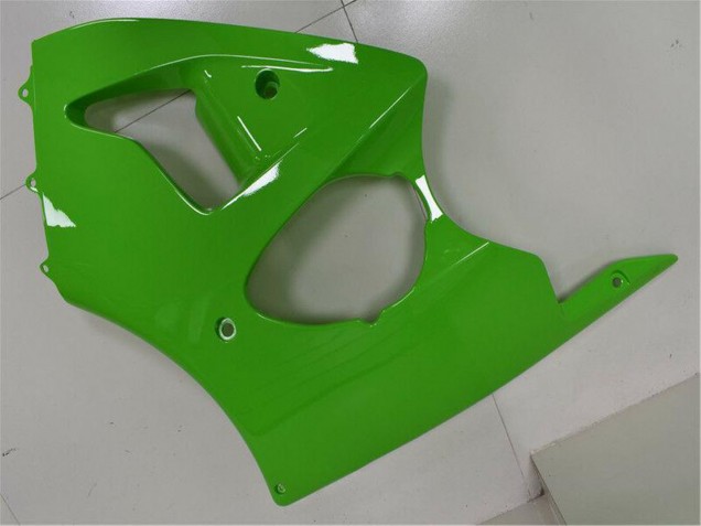 Migliori Carena Moto Kawasaki ZX6R 2000-2002 - Verde Nero