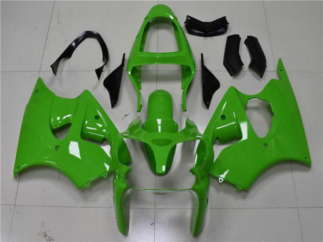 Migliori Carena Moto Kawasaki ZX6R 2000-2002 - Verde Nero