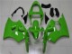 Migliori Carena Moto Kawasaki ZX6R 2000-2002 - Verde Nero