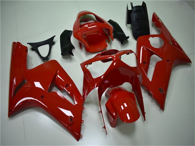 Migliori Kit Carena Moto Kawasaki ZX6R 2003-2004 - Rosso