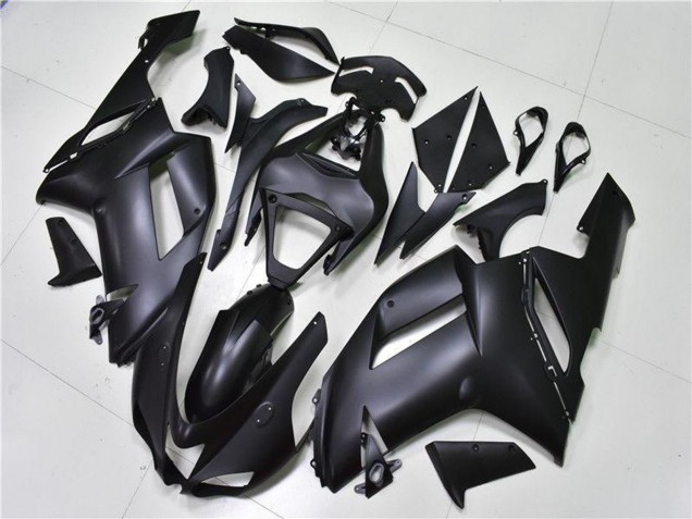 Migliori Carena Moto Kawasaki ZX6R 2007-2008 - Nero Opaco