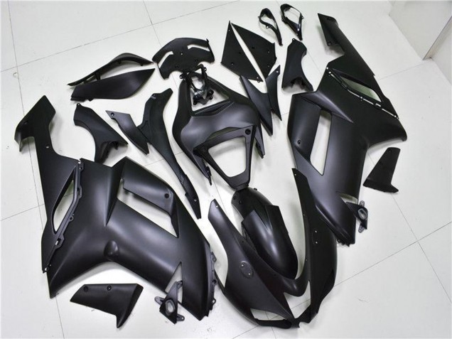 Migliori Carena Moto Kawasaki ZX6R 2007-2008 - Nero Opaco