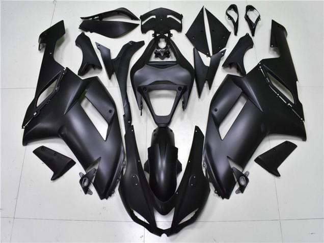 Migliori Carena Moto Kawasaki ZX6R 2007-2008 - Nero Opaco